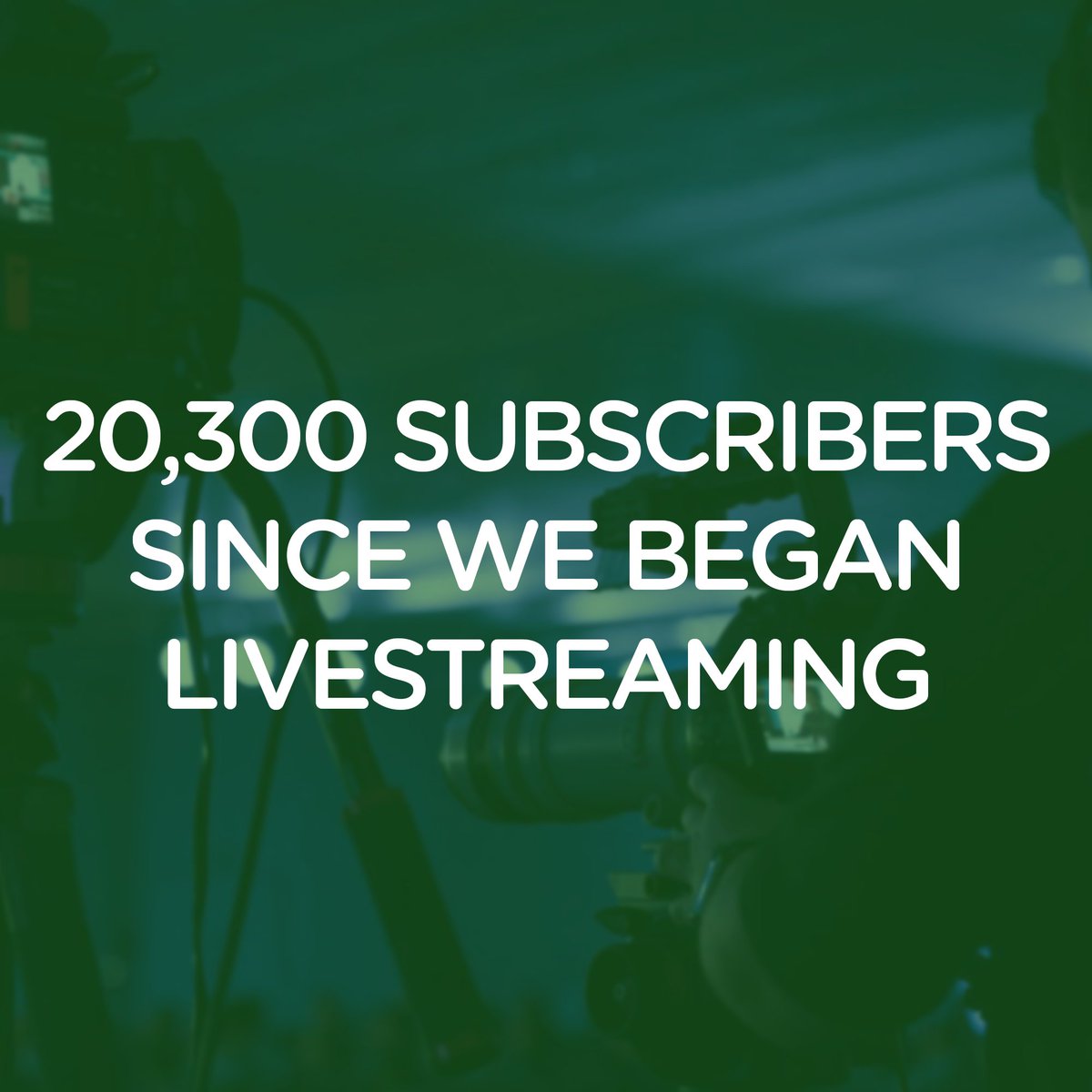📈Client Case Study 📈
AngularConnect has grown year on year, gaining thousands of subscribers after each event. If you’re planning your next event, let us guide you through the options, from one camera to ten!