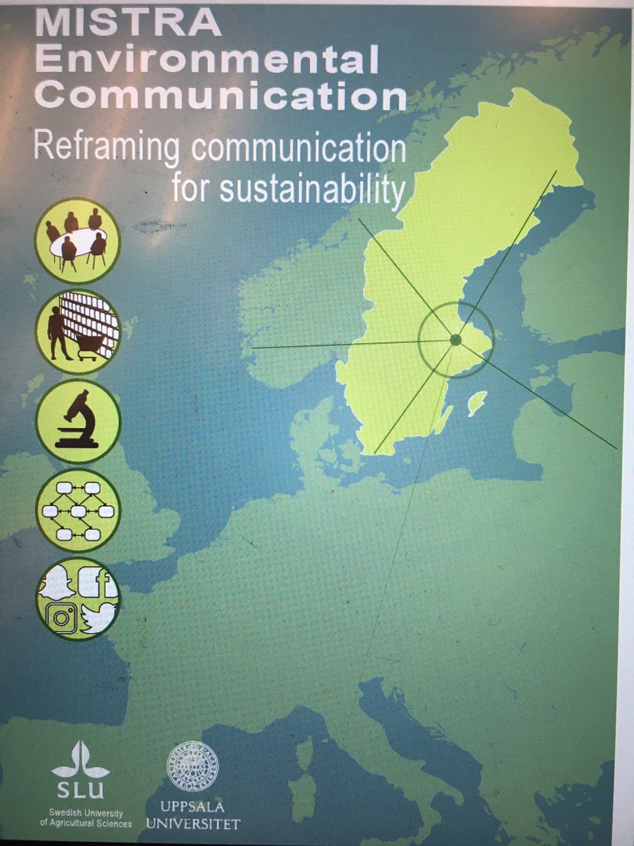 Today we are kicking off our <a href="/MistraEC/">Mistra Environmental Communication</a> programme aiming at reframing environmental communication for sustainability. More than 60 participants/partners, both researchers and practitioners, from many different fields. Exciting!! Stay tuned for updates!!