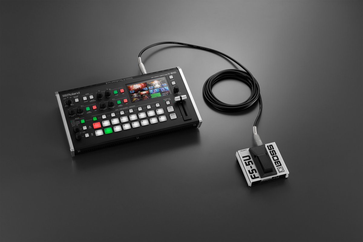 <a href="/rolandproavuk/">Roland Pro-AV UK</a> Announce the New #V8HD.
Pre-order Now
proav.roland.com/global/product…
#Esports #Vlogger #CorporateEvents

- 8ch low cost #HD #HDMI #Video #Switcher
- 5 layers composition
- 8ch Digital Audio Mixer
- Automated/manual Video Switching <a href="/THEBOSSUK/">thebossUK</a> 
- #iPad Control