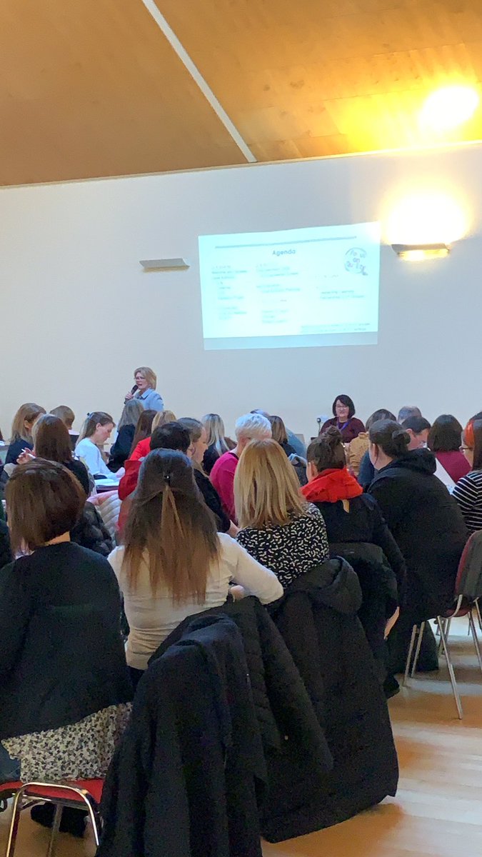edin_ey's tweet photo. Senior Education Manager, Lynn Paterson, welcoming our ELC colleagues from across the North to our Leading the Strategy event #qualitythegoldenthread #teamelc https://t.co/9lgJBBvIQu