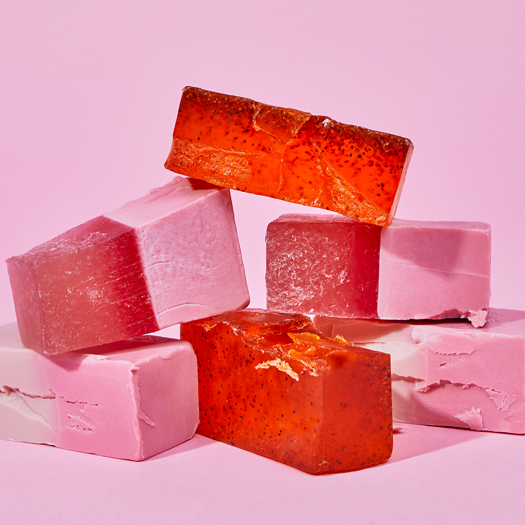 SoapandGlory's tweet photo. Finally putting the SOAP into #SoapAndGlory - we've launched new multi-tasking bar soaps! Available in 3 of our signature scents #OriginalPink #CallOfFruity and #MistYouMadly. Shop now at > https://t.co/qeWwKhmD9g https://t.co/AUcMbpNF4x