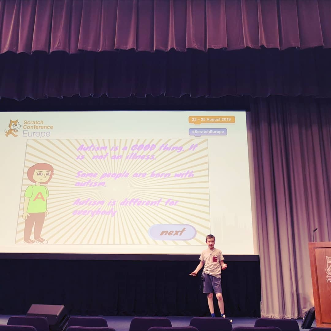 Dear Catherine Noone, let me introduce you to my son. At 10 years old he designed a computer program to educate people about autism. Far from "wooden and lacking in empathy" he intends to make the world a better place for people like him #autism #GE2020