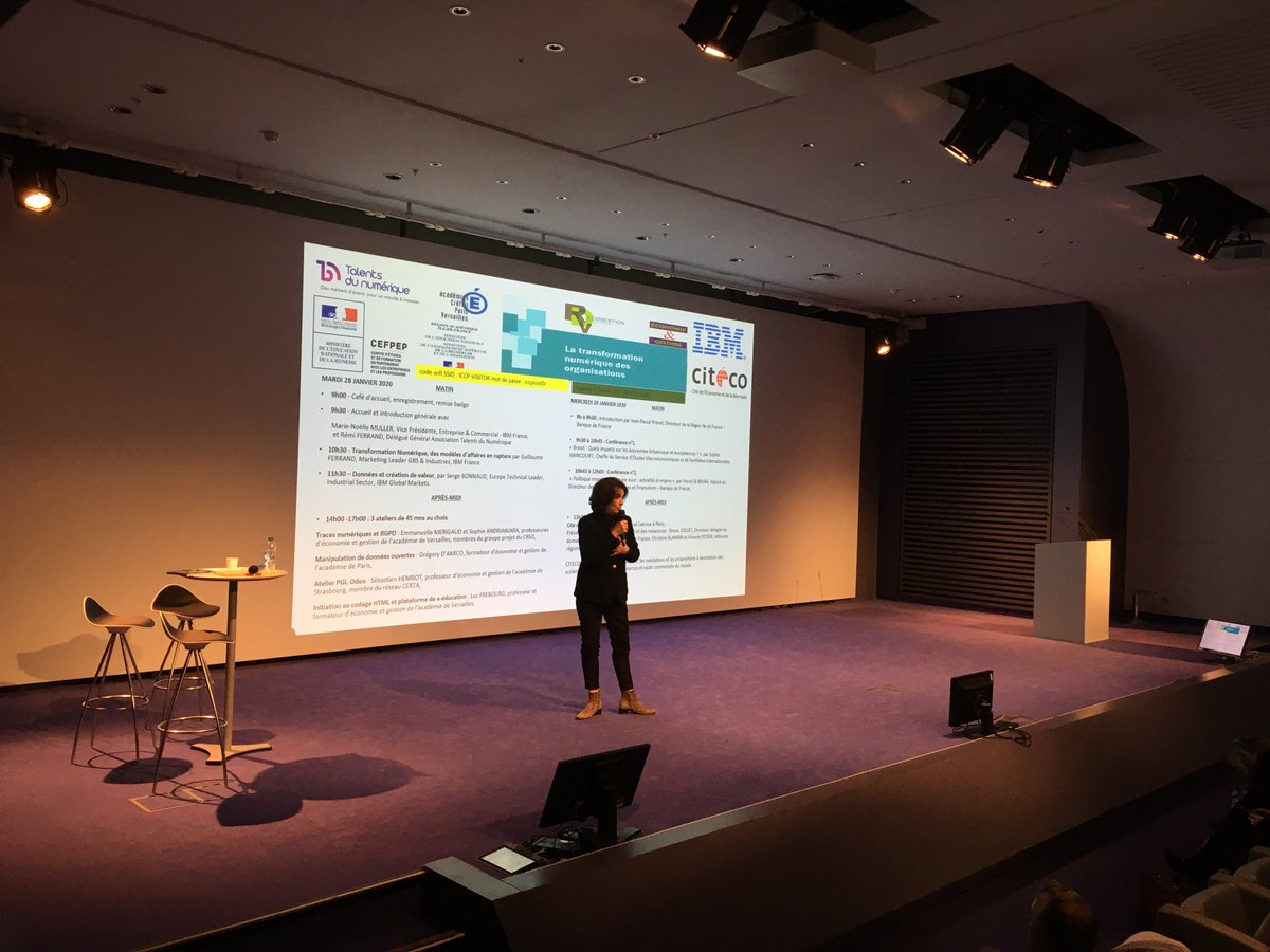 JLPierrel's tweet photo. Marie-Noëlle Muller ⁦@MN_MULLER⁩ VPte ⁦@IBM_France⁩ accueille les #RDVEcoGestion ⁦@EducationFrance⁩ consacrés à la Transformation numérique des organisations https://t.co/6VwSS7CT0i