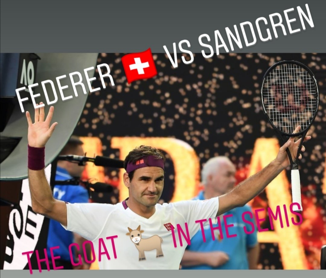 imvikaskohli's tweet photo. Roger Federer saved 7 match points, and after won the 5th set comfortably
#TennysSandgren won 2 sets in a row but can't convert match points.
What a match 👏
Last 3 matches of #Federer is adorable to watch 👍 
#FedererSandgren #AusOpen #AusOpen2020 #AustralianOpen #RogerFederer https://t.co/GfWQXPVABo