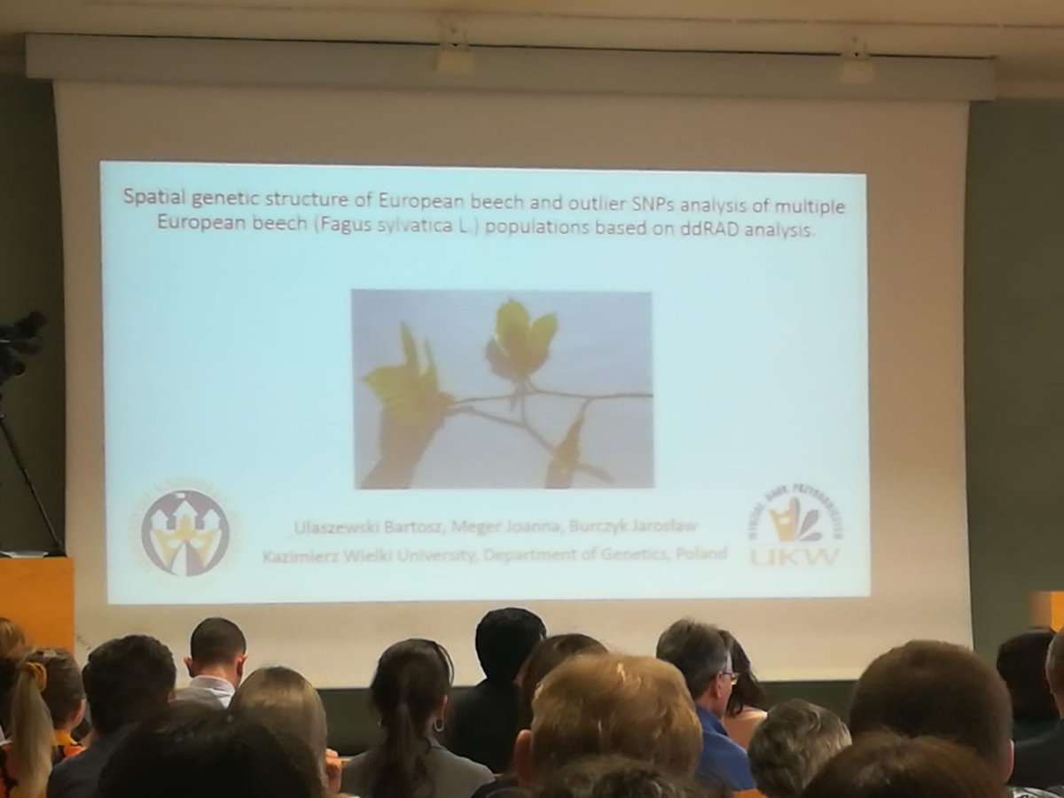 IGATechnology's tweet photo. Today at 10am @gentree #rescueforests conference in Avignon @ulaszewskibart presents spatial genetic structure of European #FagusSylvatica. Happy to be a part of the project! #GenotypingBySequencing #genomes #environment https://t.co/STtf3eefuc