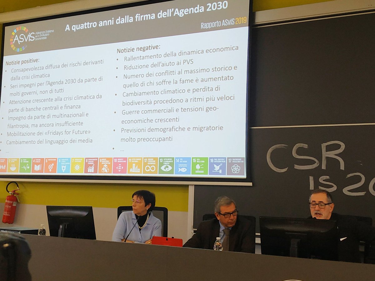 smartcommonslab's tweet photo. #CSRIS20TO 28/1 Facciamo il punto su #Agenda2030 con @GianniBottalic1 del Segretariato @ASviSItalia Siamo alla 1° tappa del Giro d'Italia della #CSR https://t.co/8bOxp2xPGD