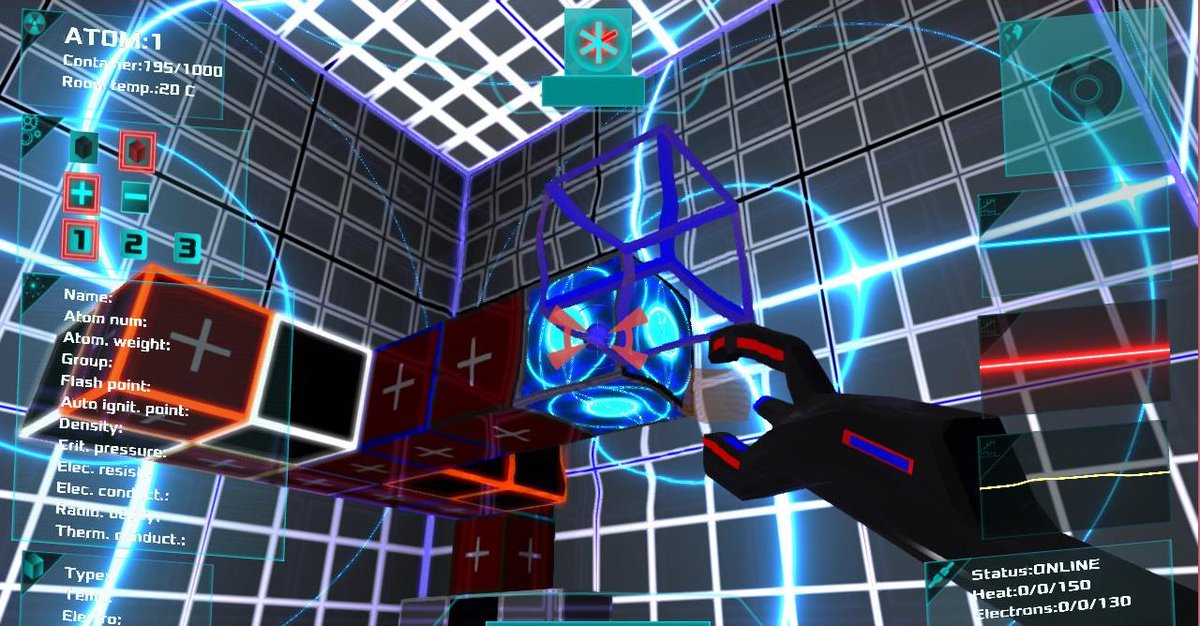 elementalgame1's tweet photo. Temperature experiment! Steam:https://t.co/RvyUBcWrCG #craftelements #gamedev #games #portal #simulation #atomic #puzzle https://t.co/xSmbXHZmG2