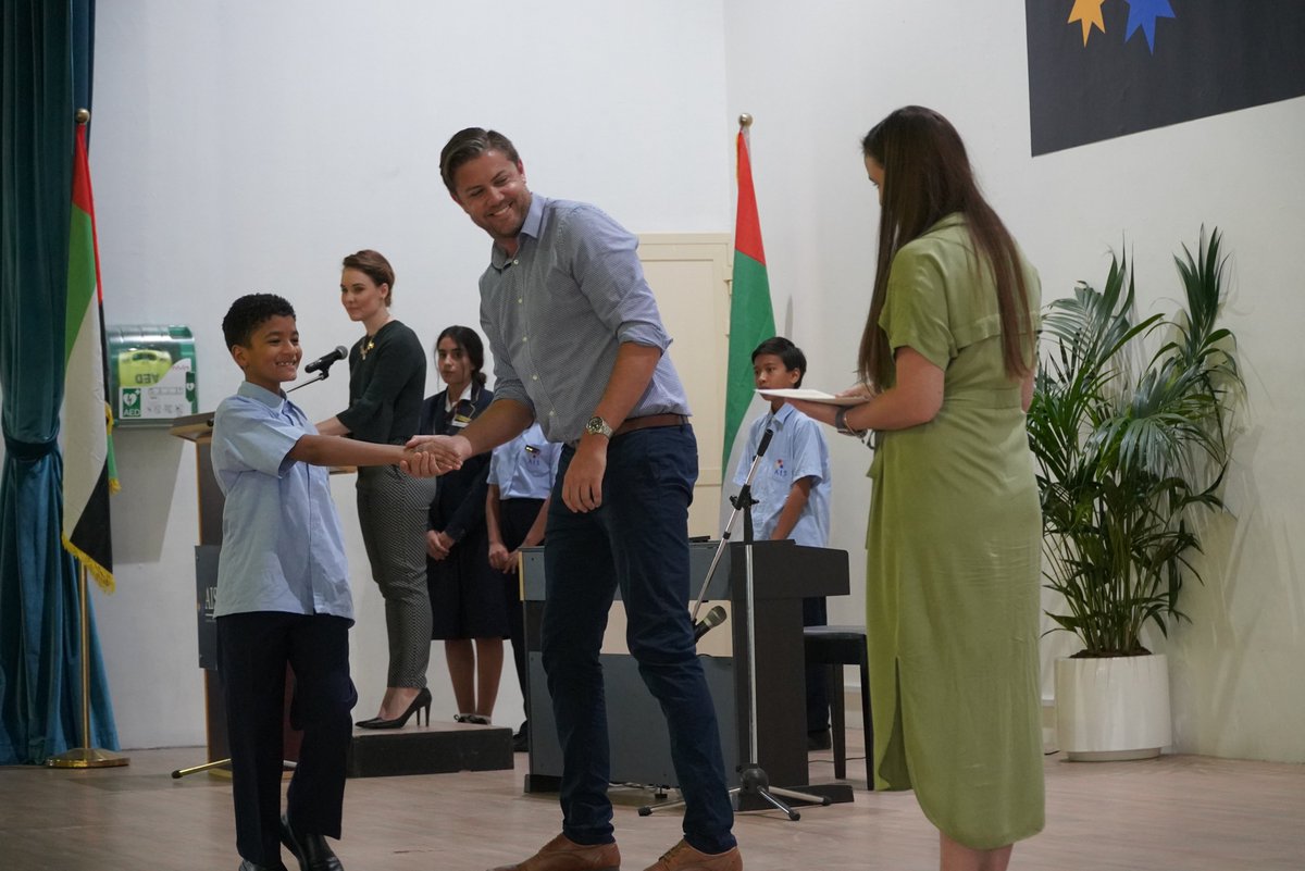 AISsharjah's tweet photo. Primary School Pillar Assembly - celebrating the outstanding achievements of our students in grade 3 to 6 under the four Pillars of Academic, Community, Cultural and Sporting. Congratulations to all the award winners. #AISAssembly #AISPrimarySch #AISPillarAssembly https://t.co/cVDC4KMDas
