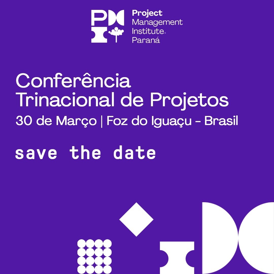 PMIPR's tweet photo. Junte-se a nós na Conferêcia Trinacional de Projetos em Foz do Iguaçu - Paraná. Dia 30 de Março.
#pmipr
#PMI
#trinacional https://t.co/zOX2Z6EahC