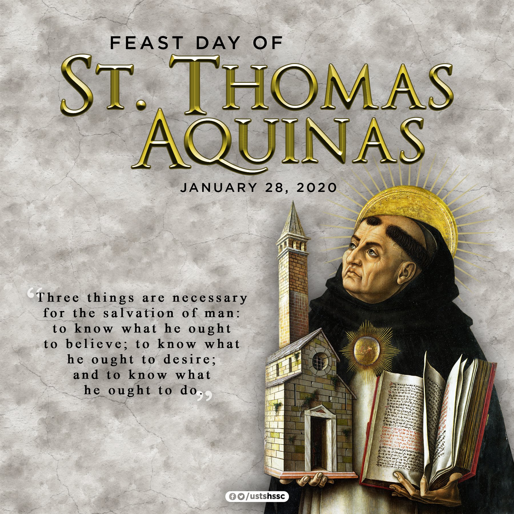Saint Thomas Patron Saint Of