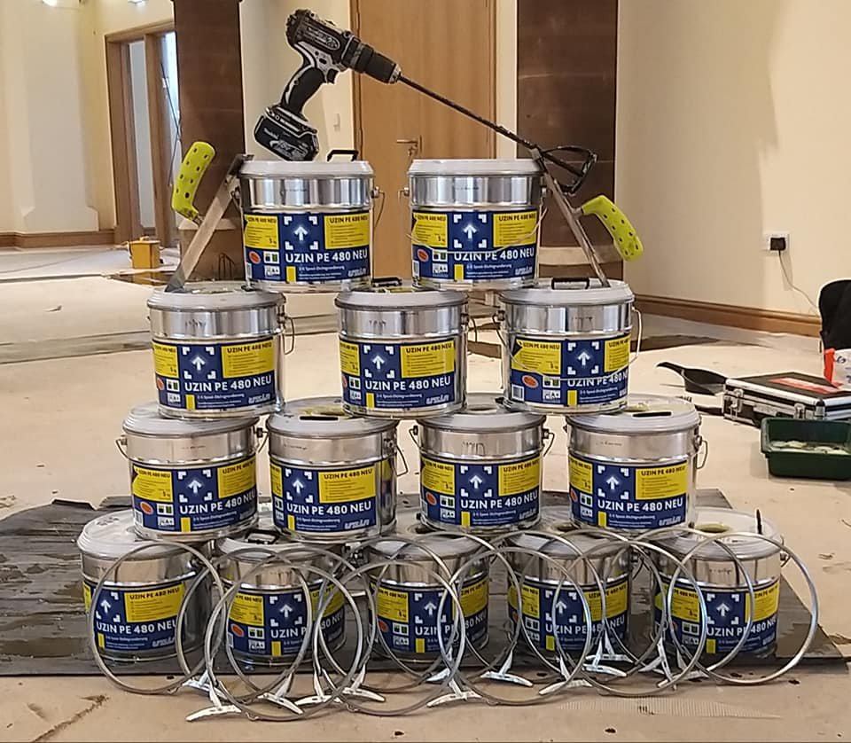 M_Jones_Floors's tweet photo. One of our recently completed projects.

Cracks in sub floor structurally repaired with epoxy resin then moisture suppressant and smoothing compound applied to give a warranted and trouble free floor for years to come. https://t.co/gl1YLS8oCC