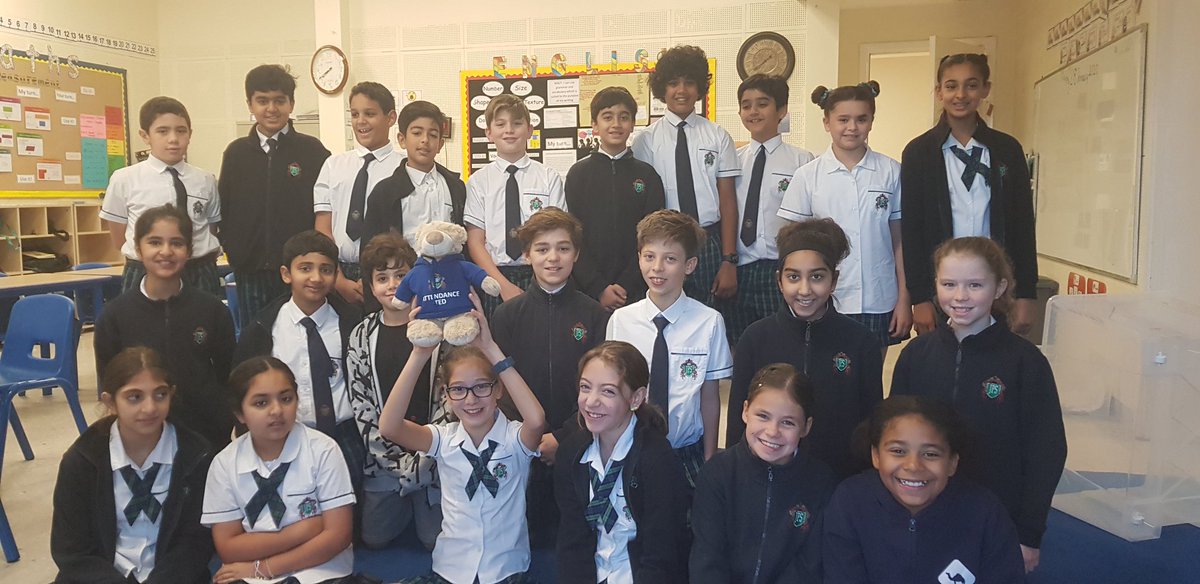 6C win Attendance Ted for the first time this year - yes! #attendance #EveryDayCounts #attendtodayachievetomorrow #JPS6C