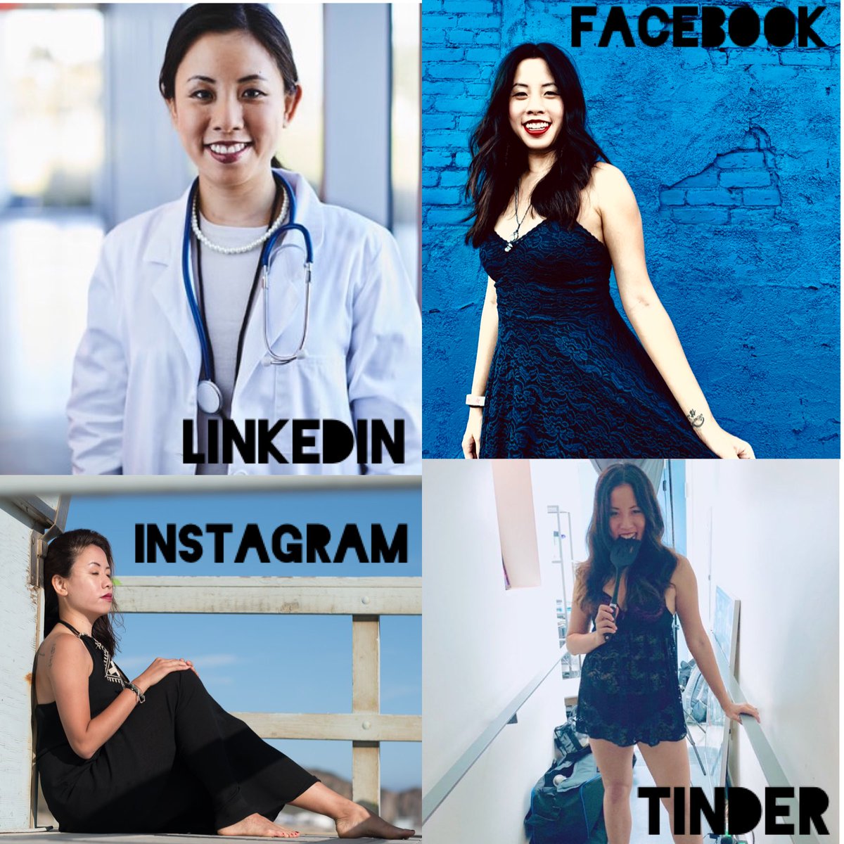 joannejchew's tweet photo. Fine, I’ll do a real one.
#DollyPartonChallenge #DollyPartonMeme #getyouawomanwhocandoitall #Notreallyadoctor #PlayoneonTV #Actorslife #Artist #Humor #Printjob #Photoshoot #Diversify #Instagram #LinkedIn #Tinder #Facebook https://t.co/uxPYKSNscc