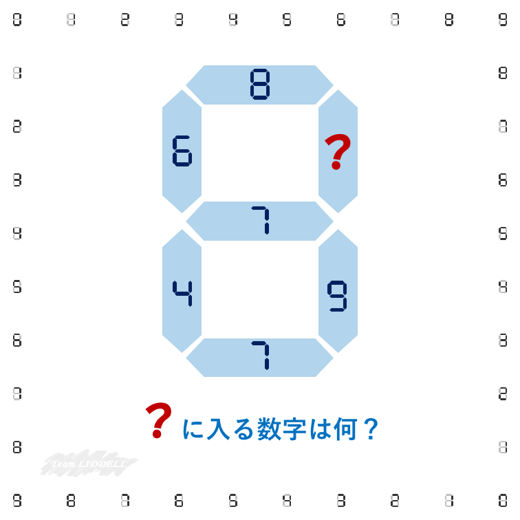 Hbk_Kzn's tweet image. 既出かもしれませんが、思い付いたので投下します。

解けたら答えは書かずにRT
答え合わせはDMで

#解けたらRT 
#TeamLIDDELL