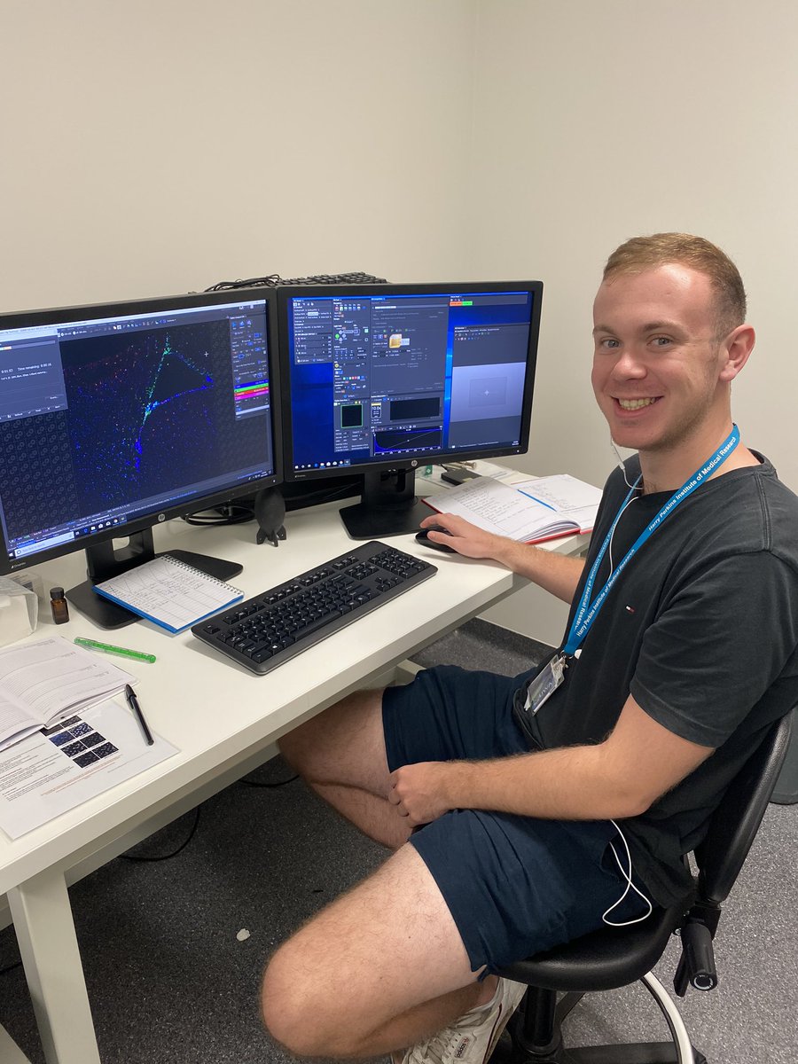 fitzgeraldgroup's tweet photo. Well done to Alex, our placement student from @UniofBath, on completing his first ever immunohistochemistry experiment! ๐ฌ #ImmunoSuccess #FitzgeraldLabWin #WellDoneAlex https://t.co/sy2b3kSbdO