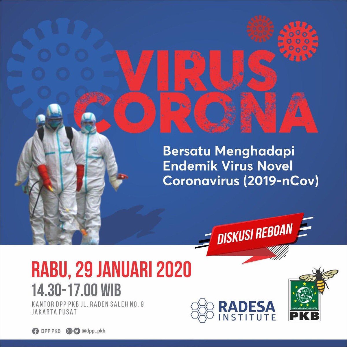 bedahnaskah's tweet photo. Mari bersama rumuskan langkah-langkah preventif untuk wabah virus ini https://t.co/UqsnHbBhRk