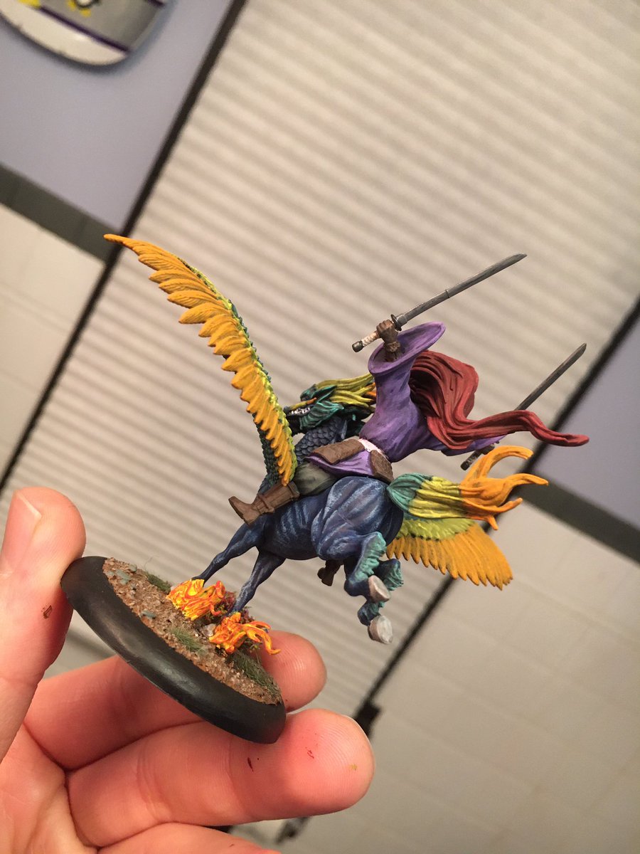 AKorenic22's tweet photo. My #Yasunori is painted! Very pleased with this one! https://t.co/73friacuMU
