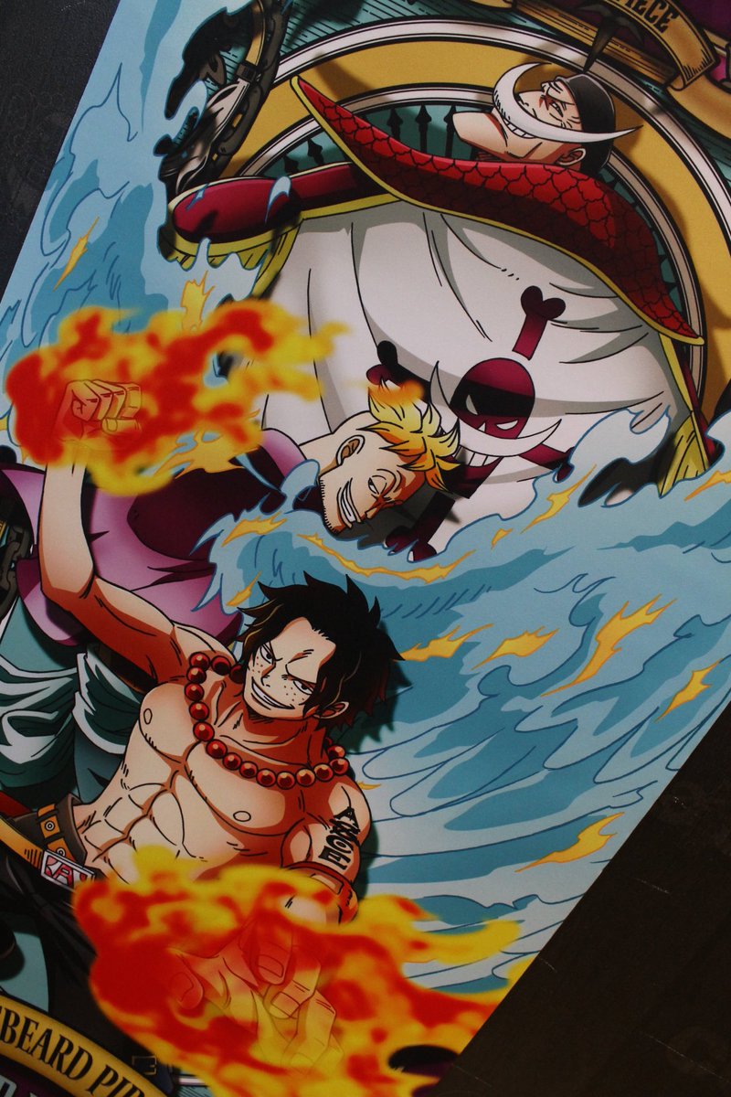 One Piece麦わらストア渋谷本店 おすすめ アルティメットクルー ドでかタペストリー エース サボ 白ひげ海賊団 各4 500円 税 好評発売中 麦わらストア Onepiece