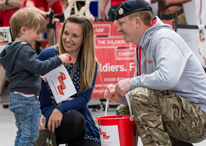 ArmyBenFund's tweet photo. 💂 Vote by 12 noon today to see ABF The Soldiers' Charity at the @ChelseaFC Matchday Bucket Collection on Monday 17th February!

Help us be there #ForSoldiersForLife ➡️ https://t.co/WLL86ljx3r https://t.co/AMvUzUTbQZ