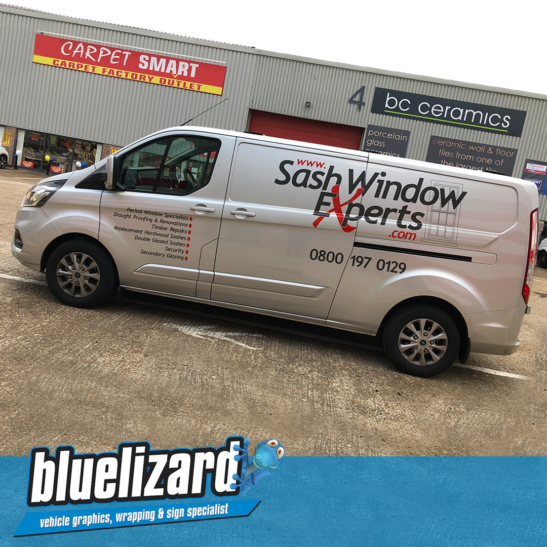 BlueLizardSigns's tweet photo. Classy, professional van livery for this Transit Custom for "Sash Window Experts". When cut vinyl graphics can look this good,ย It's not necessary to go nuts with wrapping and printing.
#vangraphics #vansignwriting #simplegraphics https://t.co/jlk0tH8aps
