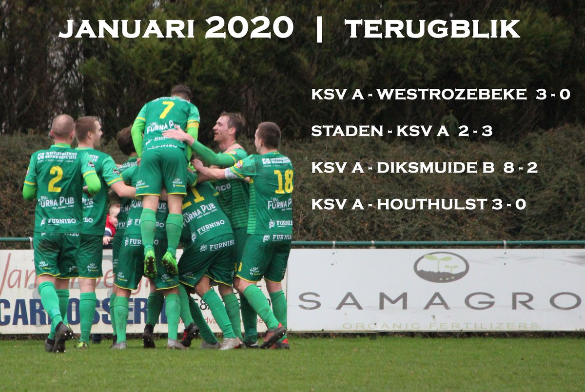 📊 Perfect én indrukwekkend parcour in de maand januari! 👌 💪#ksvveurne