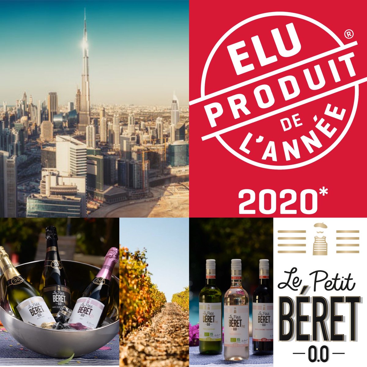 Rdv à Dubaï pour le Gulfood.
#Middleest#Dubaï#Oman#AbouDhabi#SaoudiArabia
Meet us: 16-20 February 
French Pavillon Hall New Beverages
ZA’ABEEL 6 Z6-B23