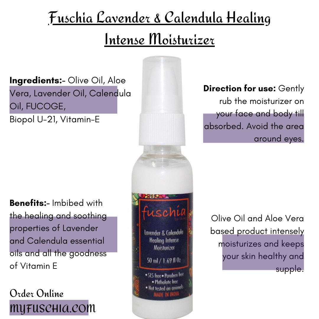 Vkare4u's tweet image. #Healing and #soothing properties of Lavender and Calendula essential oils based product #intensely moisturizes and keeps your skin #healthy and #supple.
Order Online: MYFUSCHIA.COM
.
 #SLSFree #SLESfree #Parabensfree #phthalatesfree #Mineraloilfree