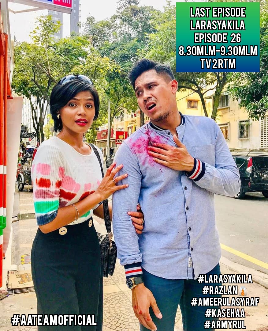 Cikscha8's tweet photo. #LARASYAKILA LAST EPISODE gaisss 😢
Agak² korang, Razlan mati ke x ehhh.. Hope sgt² yg Razlan @AmeerulAsyraf x mati.. Baru jer nk capai kebahagiaan dgn connie  
Jom support our big boss @AmeerulAsyraf ❤💪 #AmeerulAsyraf 
#larasyakila 
#ARMYrul 
#kasehAA 
#razlan https://t.co/QGFzPALLlM