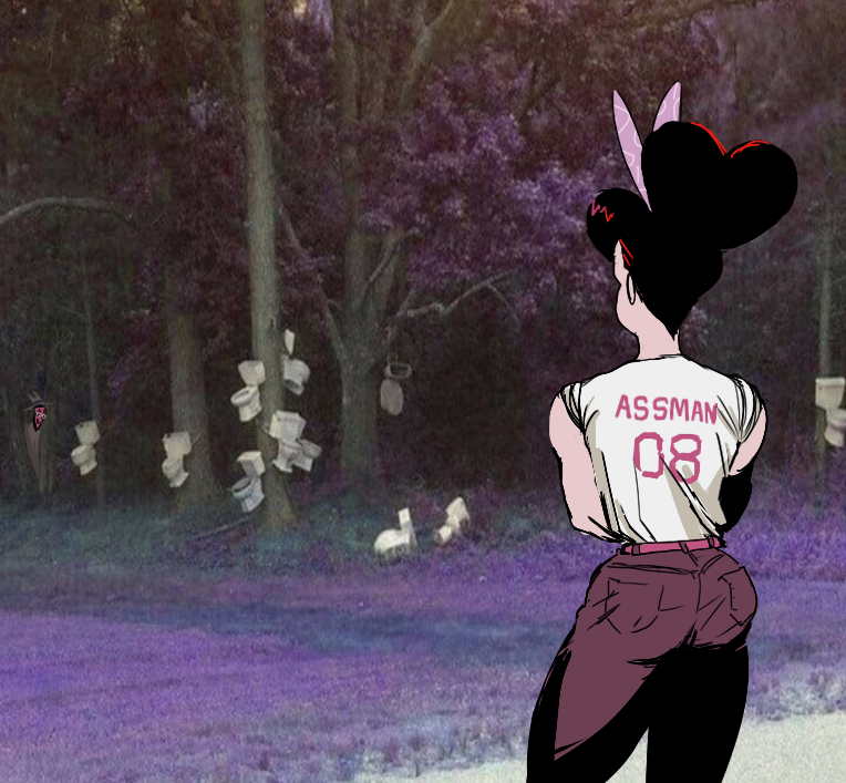 GroundBeefMan's tweet image. We found a really cool forest and just had to play Hide and Seek! Mary was wearing a really swell outfit as well!