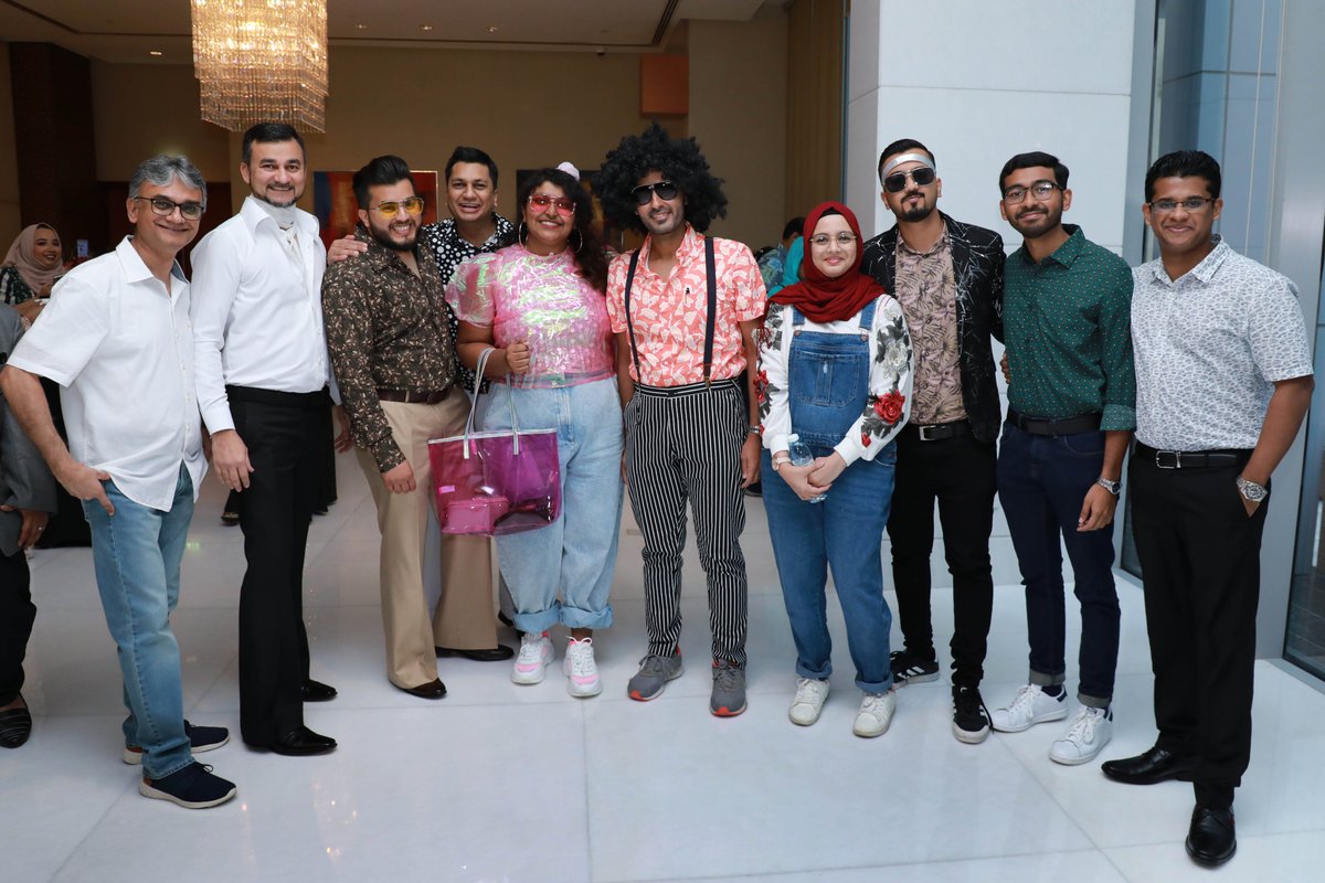 CroweUAE's tweet photo. A grand start to 2020 with the Crowe UAE Annual Party. We thank all for making the party a fun and great success! It is due to the exceptional people at Crowe who make the firm what it is today. #CroweValues #RetroTheme https://t.co/hYdzS2IMfX