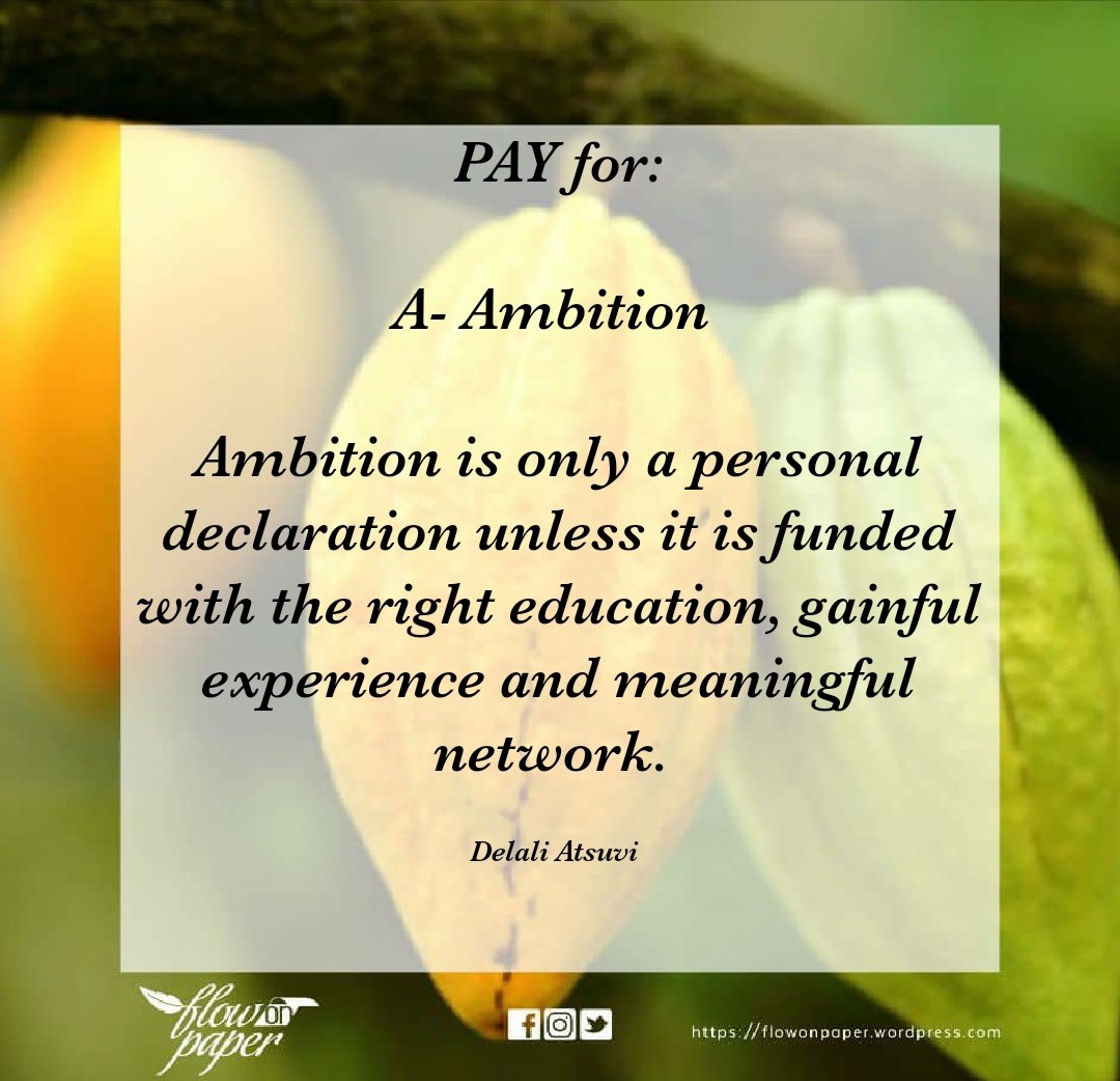 datsuvi's tweet photo. How much are you willing to pay for your ambition? #TuesdayMotivation #ambitions #goals https://t.co/Ph7dmQmkP2