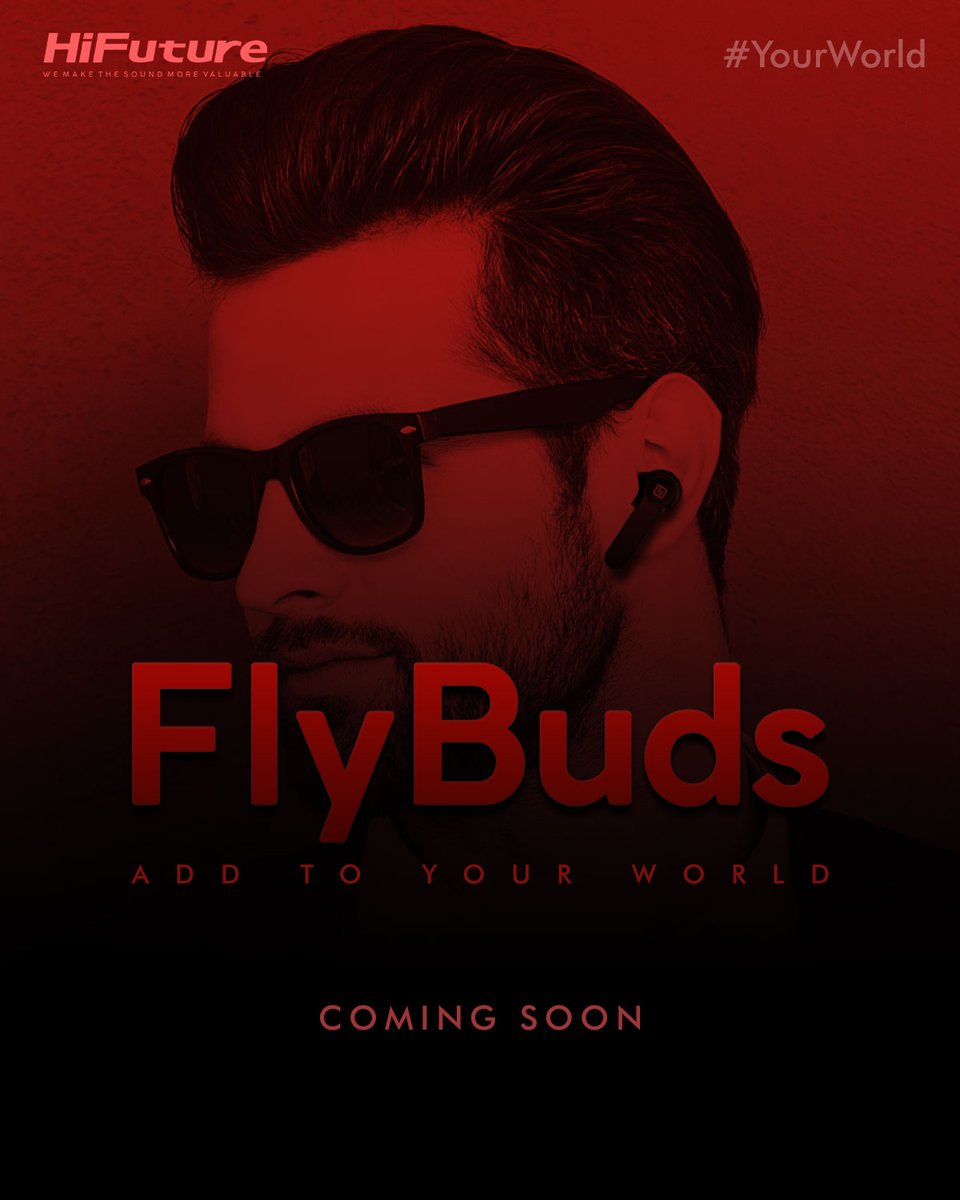 HiFutureIndia's tweet photo. Make a difference to your soul. It's time to create a real time impact and match to your persona.
HiFuture FlyBuds coming soon.
#MusicForSoul #HiFuture #FlyBuds #SoundQuality #MusicLover https://t.co/cH71Am5Tht