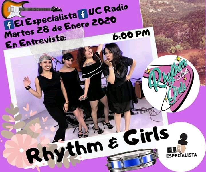 rhythmandgirls's tweet photo. Y después en #UCRadio en el programa #ElEspecialista 6:00pm https://t.co/6abpg0EmE8