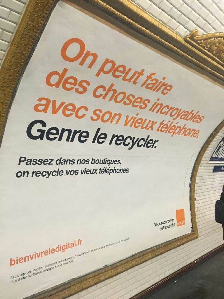 BeaMandine's tweet photo. Ce matin , découvrez les premières annonces d’ @orange sur le #recyclage ♻️ des mobiles #Engage2025 #ChangeNOW2020 https://t.co/PmvukxFhSr