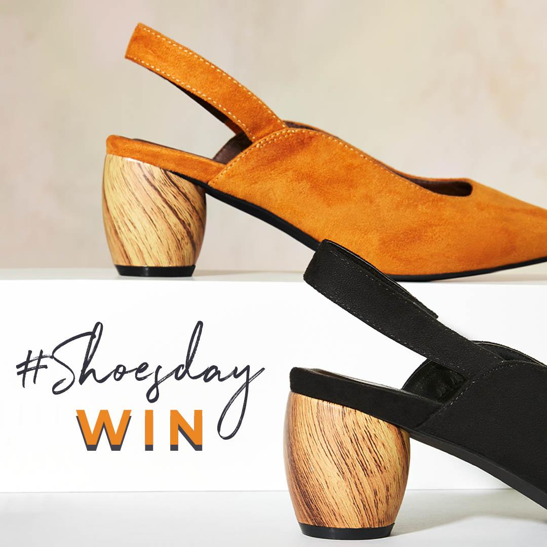 evansclothing's tweet photo. It's #Shoesday! For the chance to #WIN yourself a pair of our just landed heels*, simply follow us on Twitter, reply with your favourite style &amp; retweet this post. Quick, ends midnight!💛*T&amp;Cs apply. Can't wait? Shop Shoes now >  https://t.co/JBRGF4DYNb https://t.co/Ww3keMrUNl