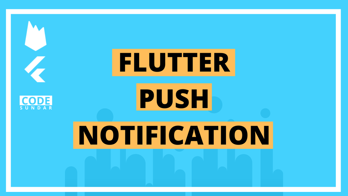 codesundar's tweet photo. A step by step guide to implement firebase push notification using flutter by @codesundar 

Source code: https://t.co/pMVPbMxy8i

#flutter #flutterdev #firebase #codesundar https://t.co/WQ8mu1uxBQ