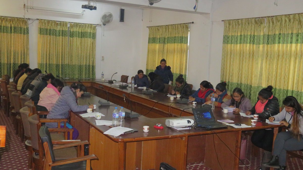 मिति २०७६.१०.१४ देखि २०७६.१०.२२ सम्म विभागको तालिम हालमा संचालन हुने स्थानीय तहमा कार्यरत कर्मचारीका लागि संस्थागत विकास तालिम उद्घाटन