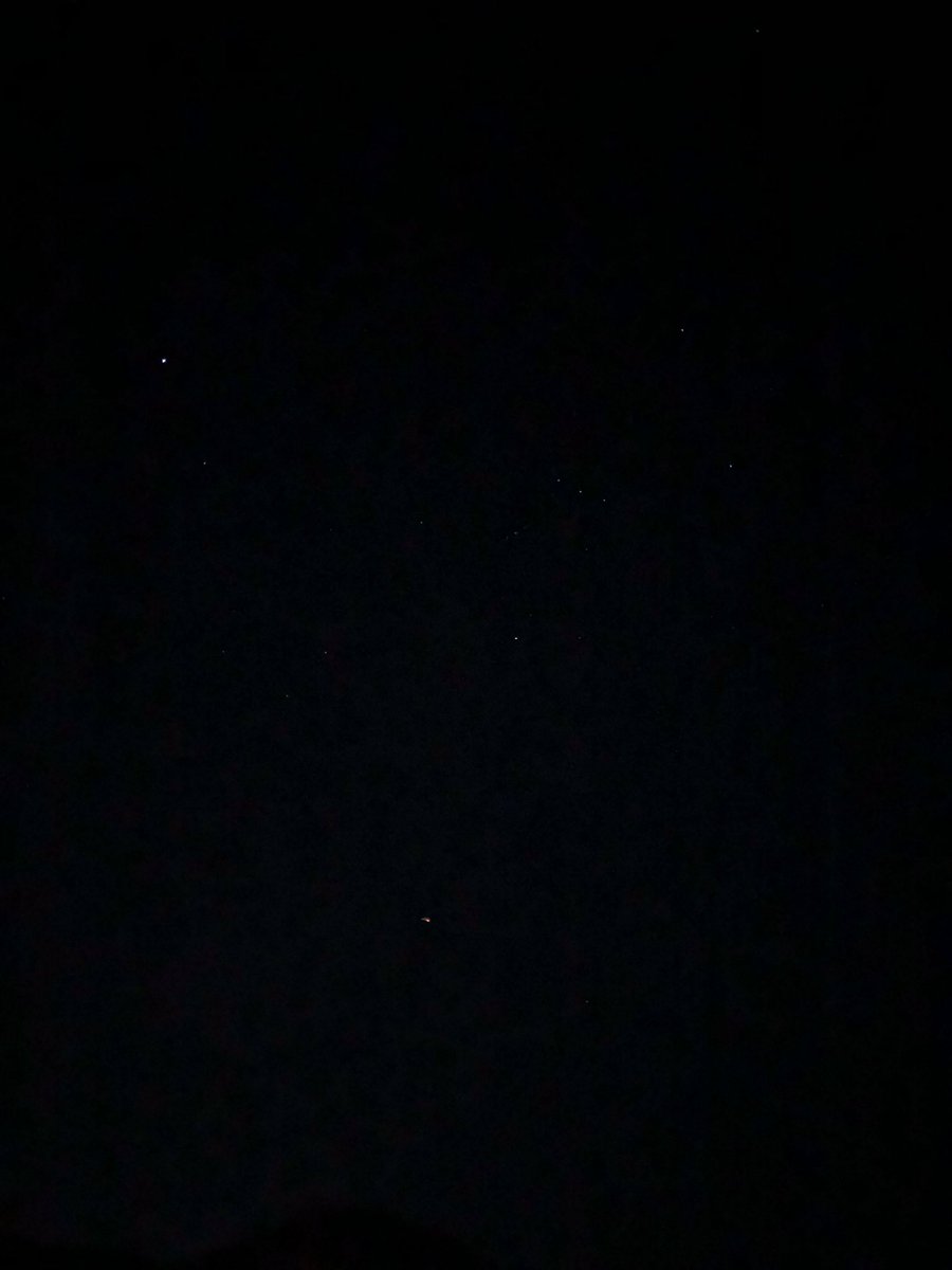 From this side of the sky... 

21 stars out of hundreds are saying Hi