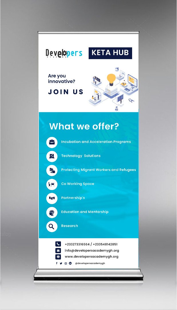 MarteySimeon's tweet image. @DEVELOPERSACAD1 #DearEntreprenuer #FocusOnTheStartUps #DevelopersAcademy Let&apos;s connect and network. @Developers_CDF @AgrigoldY @Ehmkannde @GHSTEMNetwork @GodsloveADY @TheOkoArmah @Abocco @GhanaTechLab