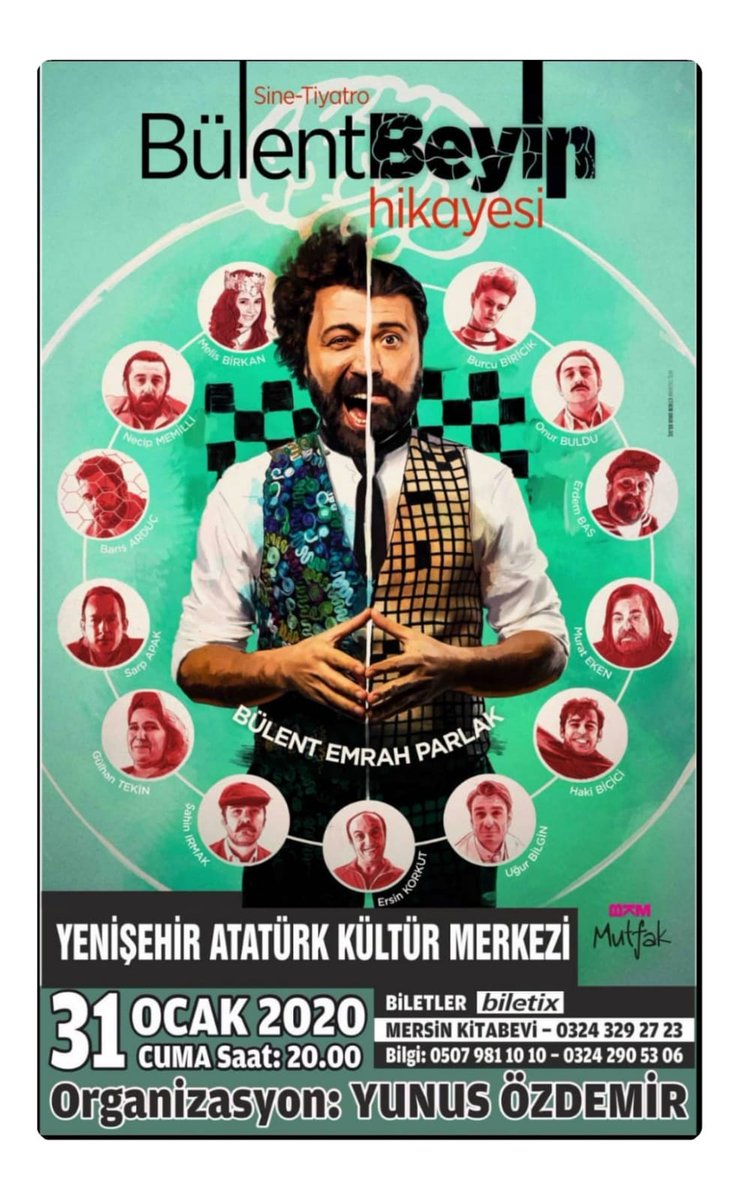 📌Bülent Bey'in Hikayesi <a href="/bulentparlak/">Bülent Emrah PARLAK</a>
🗓️  31 Ocak Cuma / 20.00 Mersin Yenişehir AKM

Sitemize de bekleriz: mersinyasamrehberi.com

#mersin #tiyatro #oyun #silifke #tarsus #erdemli #mezitli #salı #mersinetkinlik #istanbul