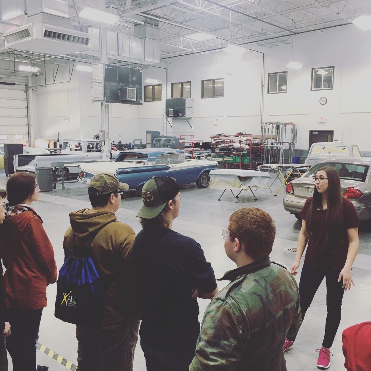 fccareercntr's tweet photo. What a great morning getting to tour CWI’s career &amp; tech programs!! Talk about hands-on!! ⚙️🚜🛠 @cwidaho https://t.co/BRLOwwgQz9
