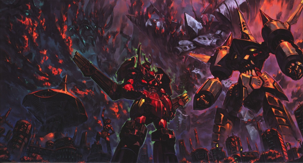 تويتر Aswarmaschoco على تويتر Tengen Toppa Gurren Lagann 天元突破グレンラガン Breathtaking Illustrations By Yoh Yoshinari 吉成曜 Littlewitchacademia Director And Mecha Designer Of The Series Scans From Gurrenlagann Bluray Ttgl