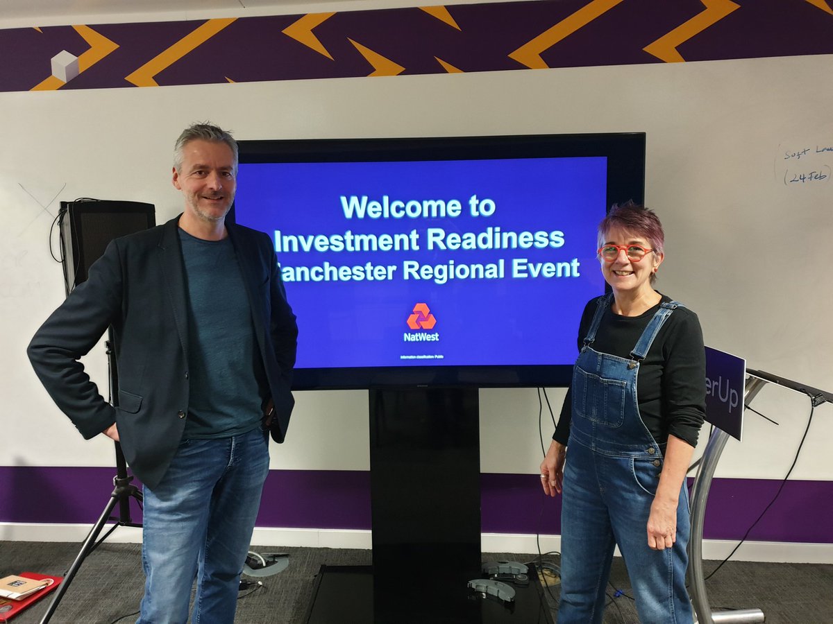 Woop, woop exciting ! we've braved the weather and here we are <a href="/NatWestBusiness/">NatWest Business</a> #Manchester all set to deliver <a href="/CapitalPilot/">Capital Pilot - Investability Ratings Agency</a> investment readiness workshop. 
#investment 
#entreprenuers 
#BusinessGrowth 
#Funding