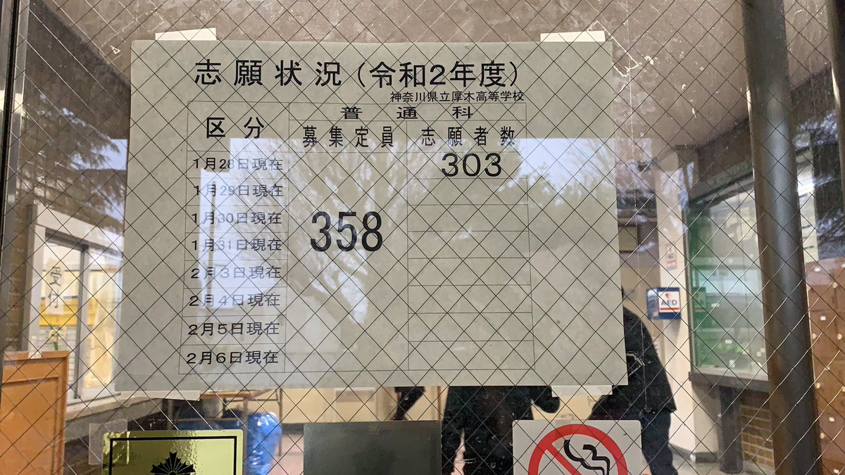 神奈川県公立高校倍率速報 １月28日の暫定倍率ツイート Togetter