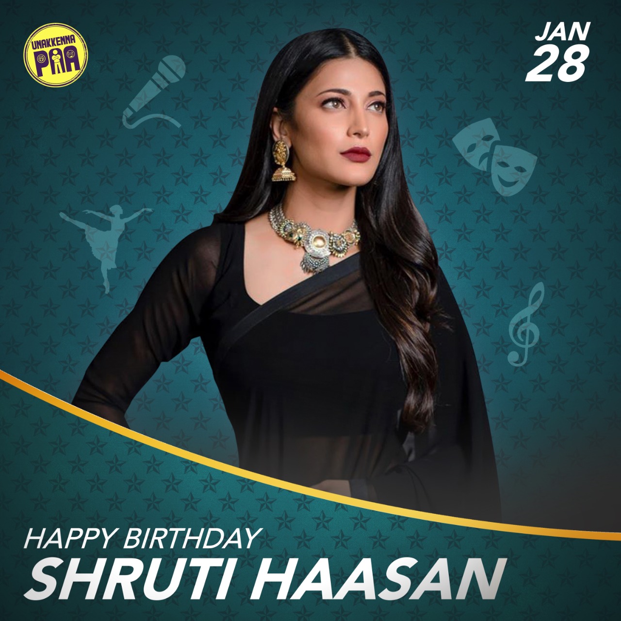 Happy Birthday Shruti Hassan  .
.    