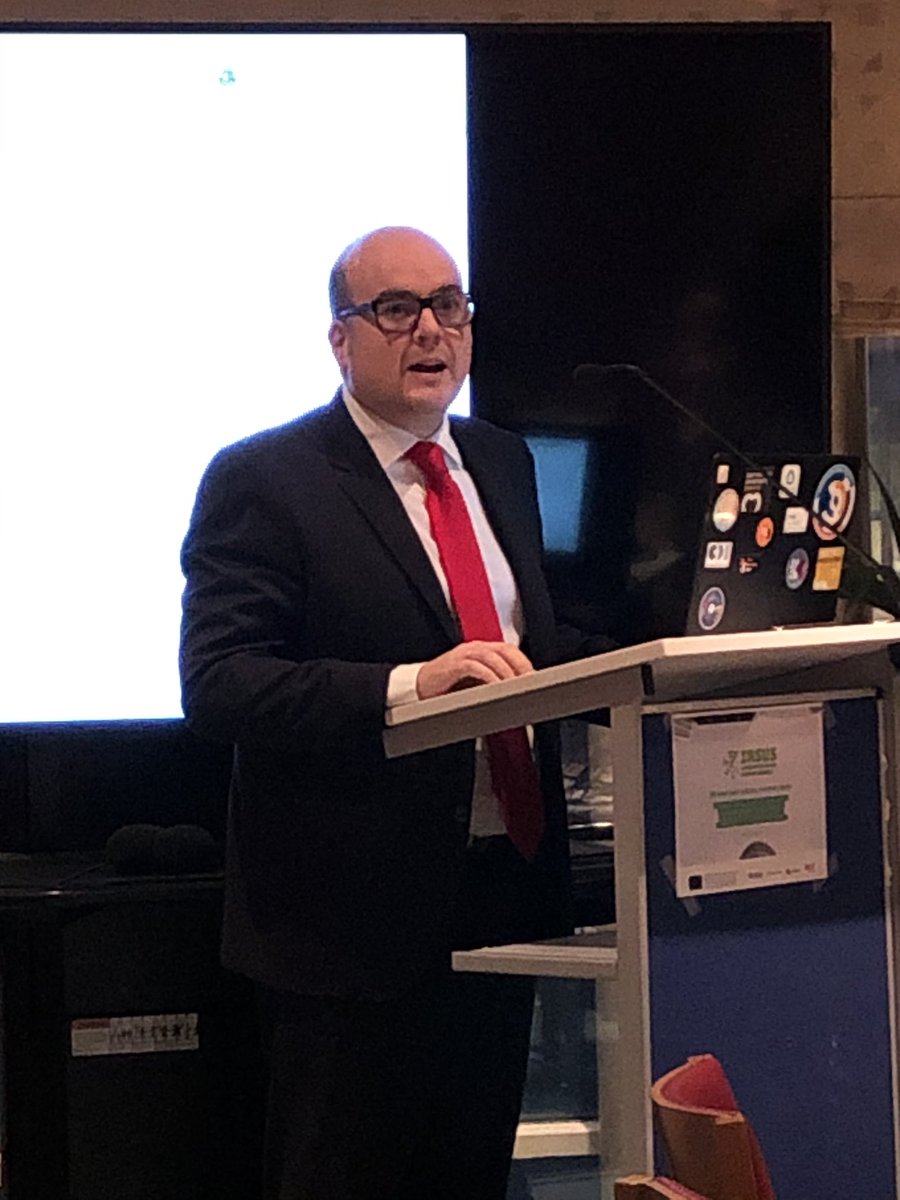 #Irsus and <a href="/Merlin_ICT/">Merlin-ICT</a> breakfast at #European #Parliament <a href="/mig_garcia/">Miguel García</a> and MS Lina Galves Vice-Chair of #Stoa panel opens the event