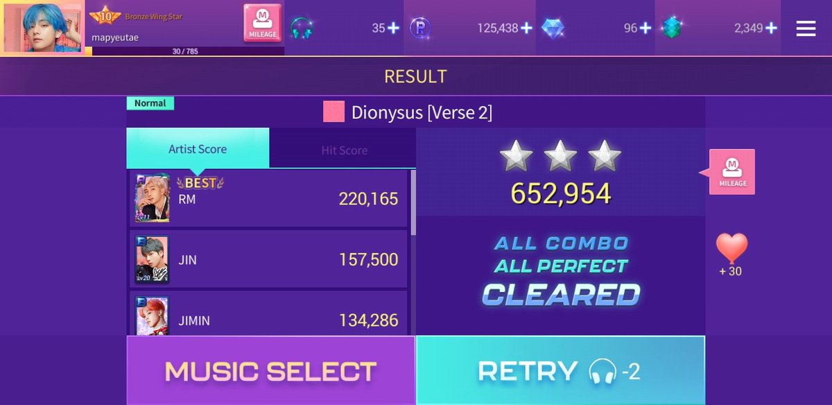 wee_anz_dazai's tweet image. This is a very difficult level that i cannot reach ( i can only play at easy level 😂) but now i did it
Awesome 😆😆😆
#SuperstarBTS
#normallevel
#vante
#KimTaehyung