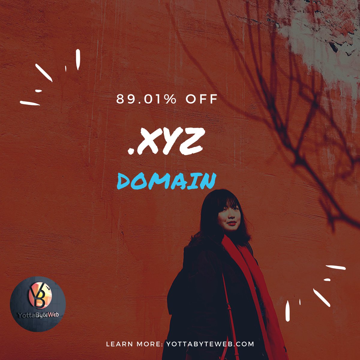 YottabyteWeb's tweet photo. Elevate your business reach out to the different generation of top-level with a #dotXYZ domain extension for just NGN 513.66 per year only at
89.01% off
Via:
https://t.co/RtfEOYA3Gt
#domainpromos #domains #100DaysOfCode #BlackTechTwitter #startup https://t.co/aOZx9TJHeS