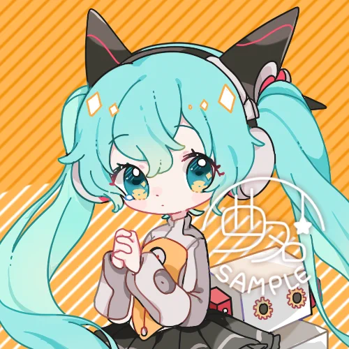 四枚揃いましたので再掲(^^♪
こういう丸い絵柄のアイコンを描くのが楽しい✨ 