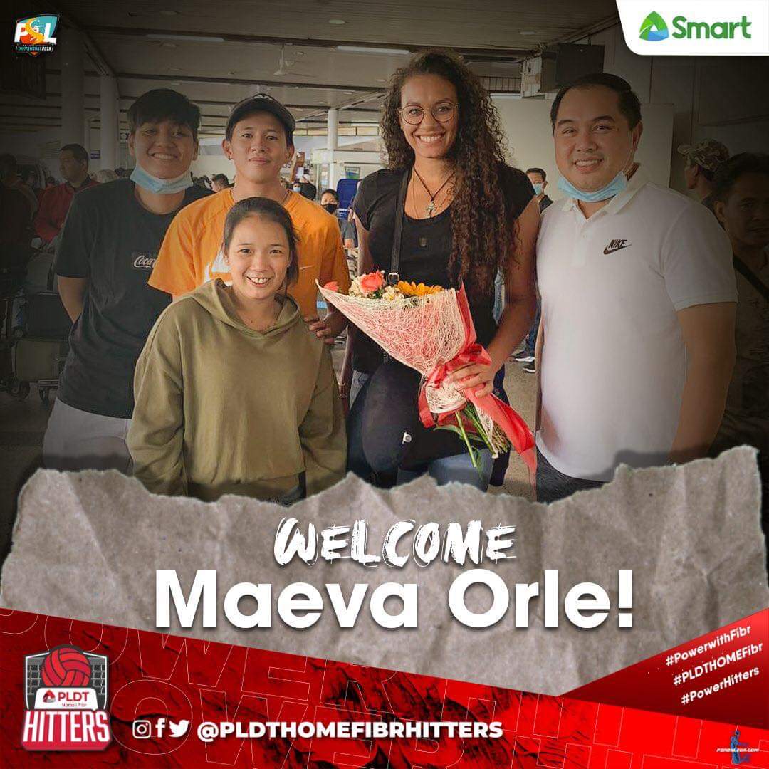 Sersportss's tweet photo. We Welcome Maeva Orle to our PLDT Home Fibr Hitters Fam for the upcoming Philippine Superliga !
#PLDTHOMEFibr #PowerWithFibr #PowerHitters #PSL https://t.co/c0NLgA8Eiy